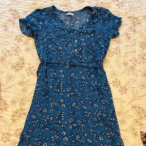 Flattering paisley dress